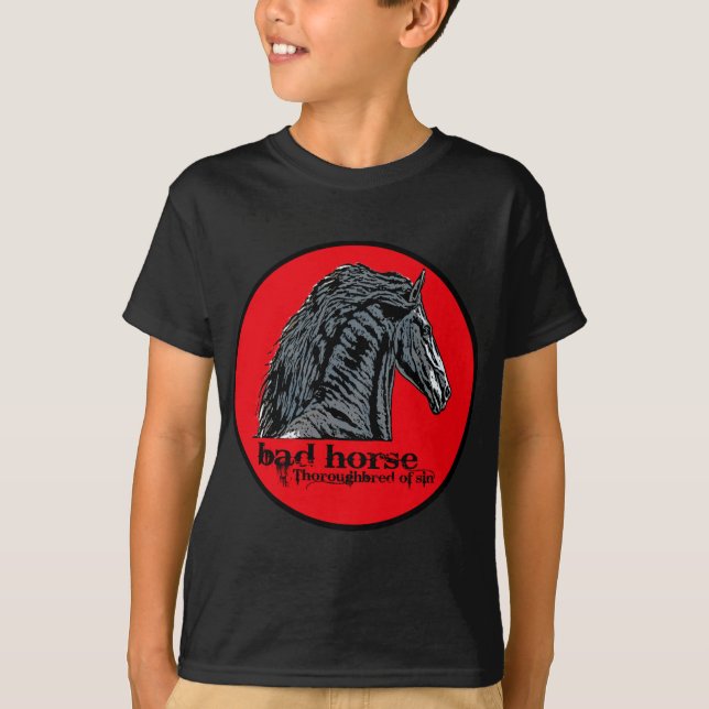 Bad Horse T-Shirt (Front)