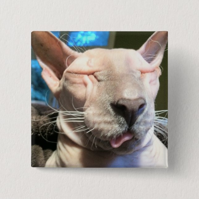 Bad Ice Cube 15 Cm Square Badge (Front)