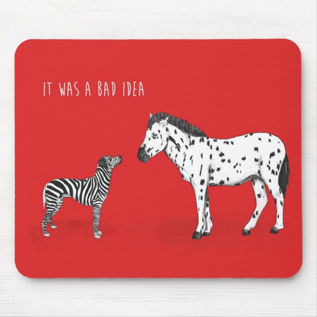 Bad idea mouse mat (Front)
