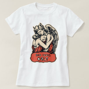 Bad Ideas Only - Vintage Gothic T-Shirt