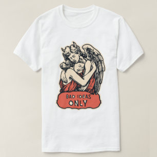 Bad Ideas Only - Vintage Gothic T-Shirt