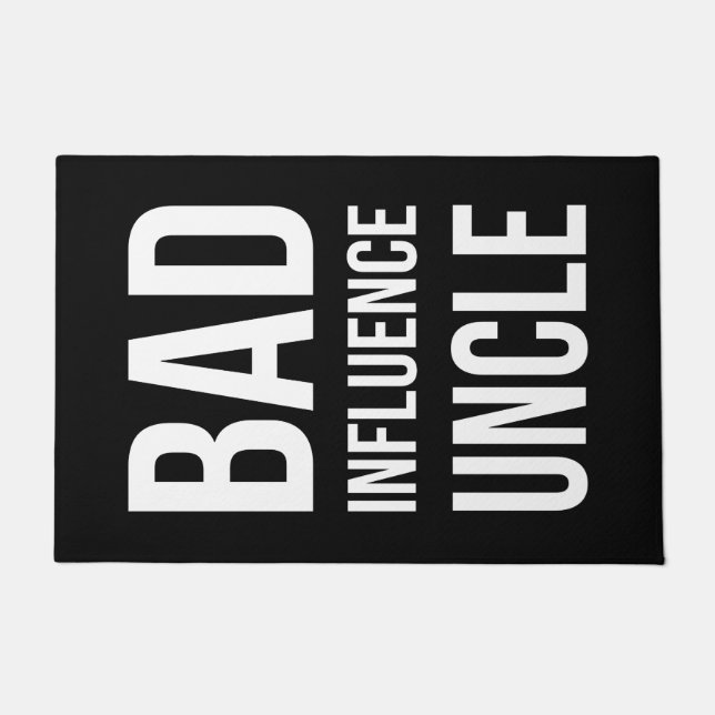 Bad Influence Uncle Doormat (Front)