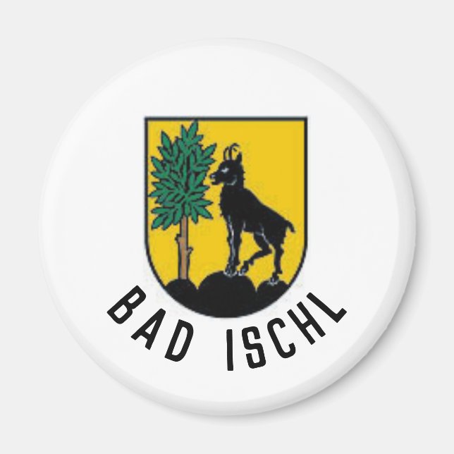 Bad Ischl (Austria), coat of arms Magnet (Front)
