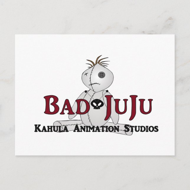 Bad JuJu Post Cards (Front)