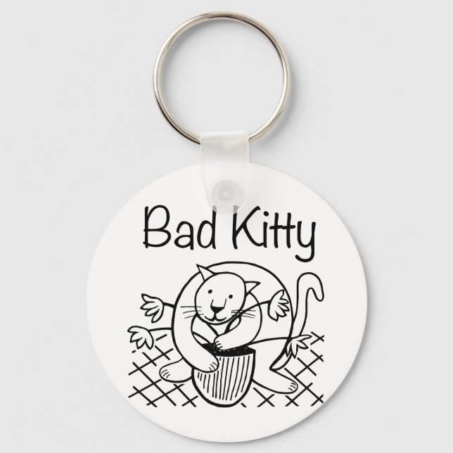 Bad Kitty 2 Key Ring (Front)