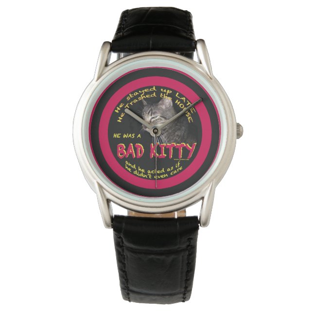Bad Kitty eWatch Watch (Front)