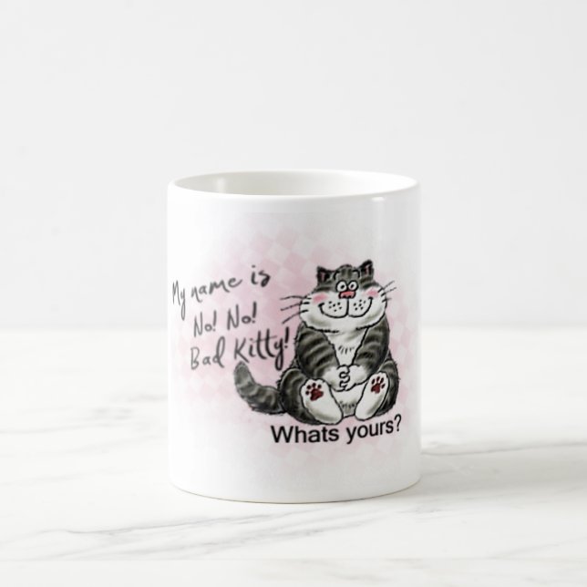 Bad Kitty Mug (Center)