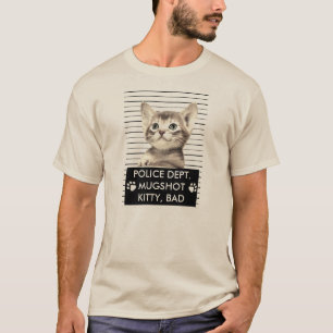 BAD KITTY MUGSHOT T-SHIRT