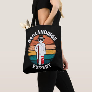 Bad Landing Expert Broken Leg Bone Injury Recovery Tote Bag