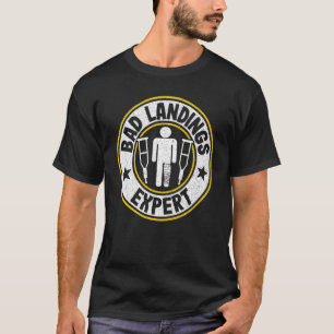 Bad Landings Expert Kids Get Well Injury Broken Le T-Shirt