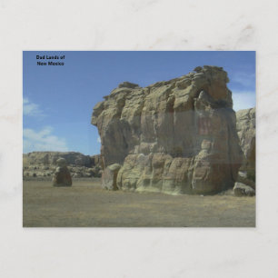 Bad Lands of New Mexico Postcard