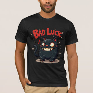 Bad Luck Angry Cat T-Shirt