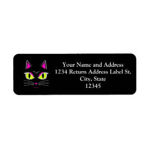 Bad Mad Black Kitty Cat Halloween