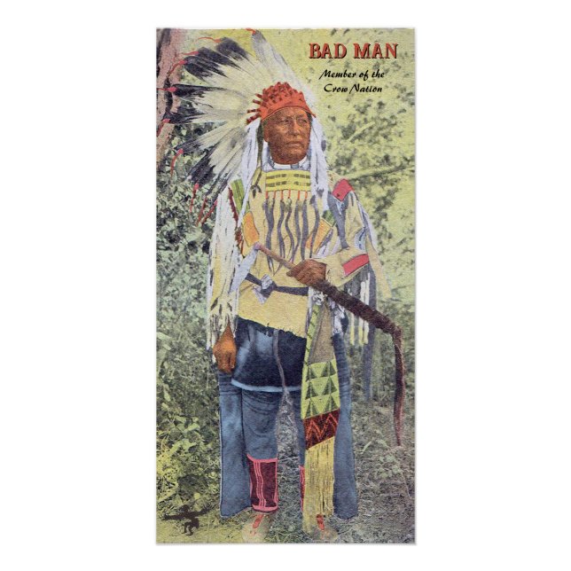 Bad Man Crow Nation Poster (Front)