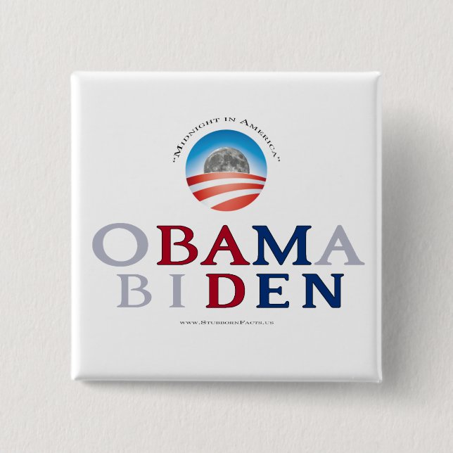 Bad Men button - white background (Front)