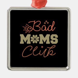 Bad Moms Club Metal Tree Decoration