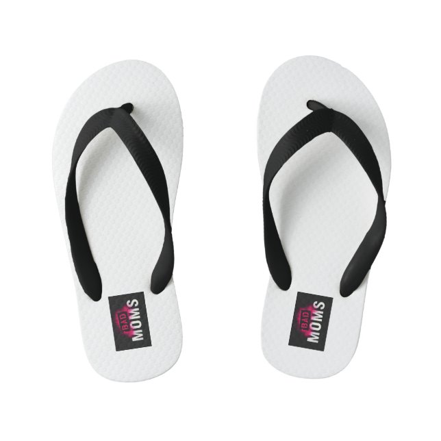 BAD MOMS Flip-Flops Kid's Flip Flops (Footbed)