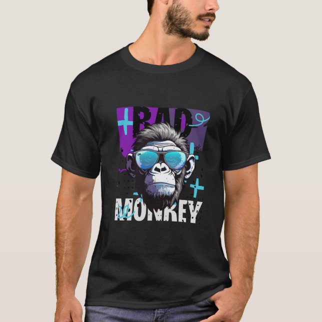 Bad Monkey T-Shirt Design (Front)