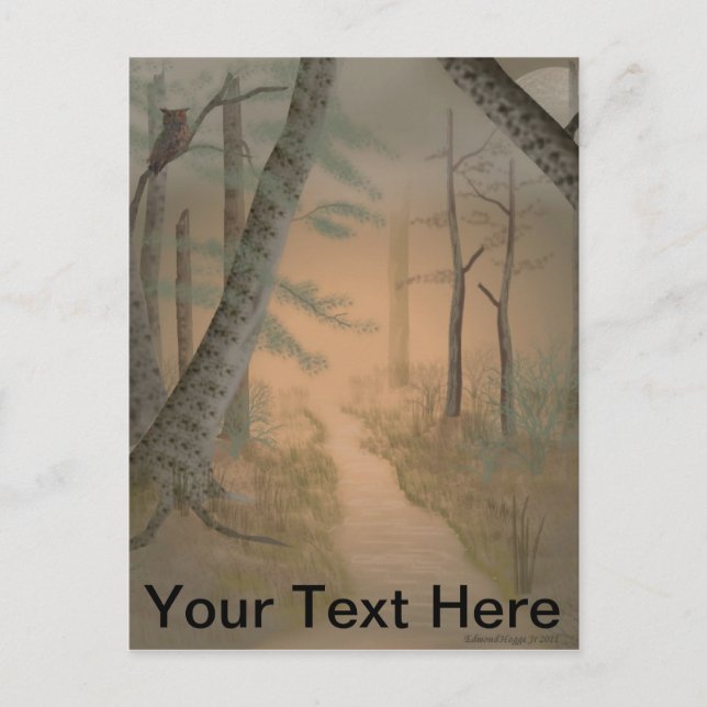 Bad Moon Rising Postcard (Front)