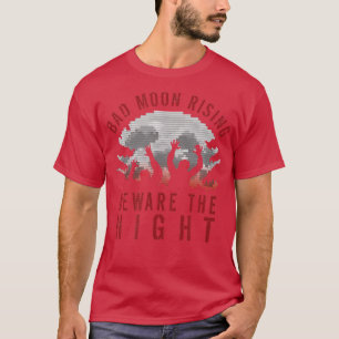 BAD MOON ZOMBIES HALLOWEEN NIGHT T-Shirt