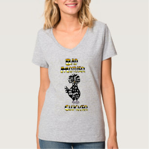 Bad Mother Clucker   Funny Chicken  T-Shirt
