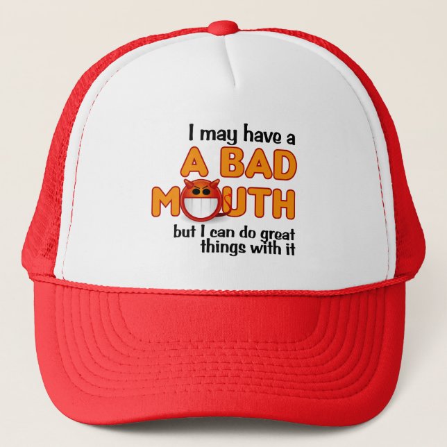 Bad Mouth hat (Front)
