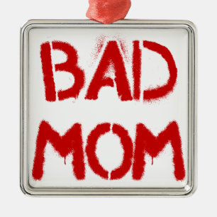 Bad Mum Metal Tree Decoration