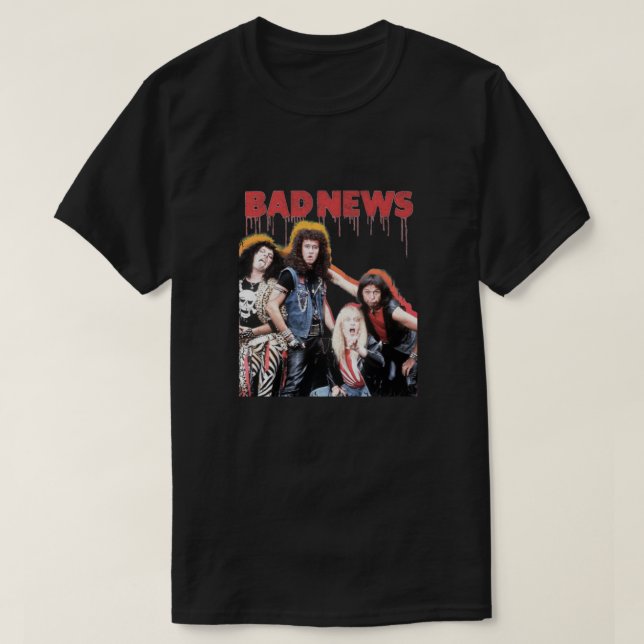 BAD NEWS VINTAGE GROUP Classic T-Shirt (Design Front)