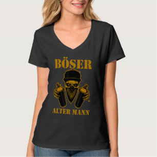 Bad old man gangster spray cans T-Shirt