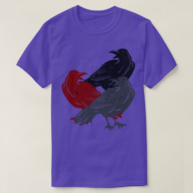 Bad Omen Ravens T-Shirt (Design Front)