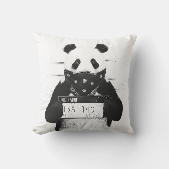 Bad panda cushion (Front)