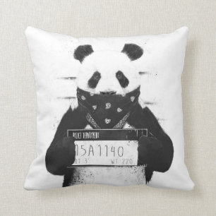 Bad panda cushion
