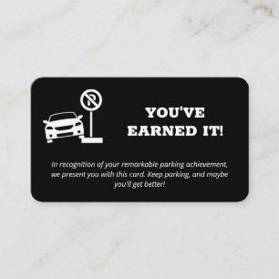 Bad Parking Business Card