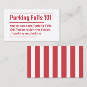 Bad Parking Business Card