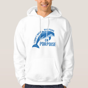 Bad Puns On Porpoise Hoodie