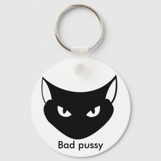 Bad pussy key ring