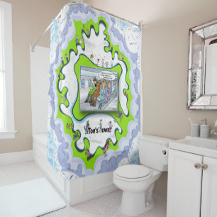 Bad Reeds Absurd Situational Humor Shower Curtain