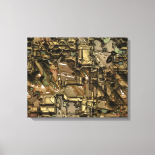 Bad Robot 1 Wrapped Canvas