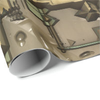 Bad Robot 1 Wrapping Paper