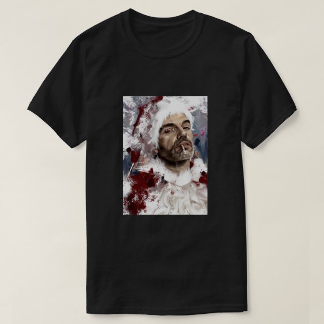 Bad Santa Classic  T-Shirt (Design Front)