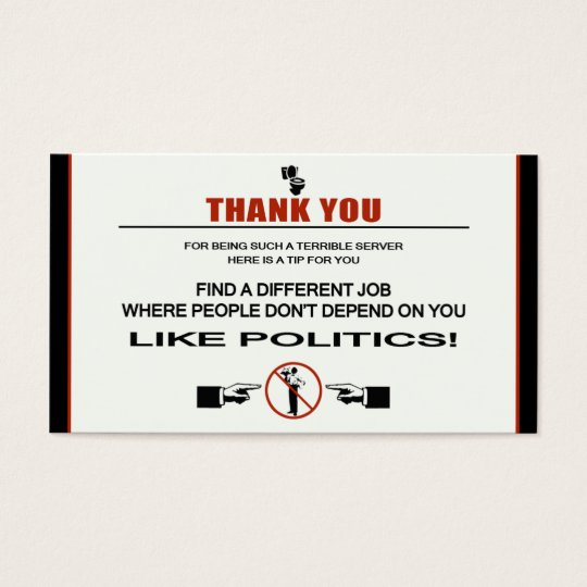 Bad Server Business Card