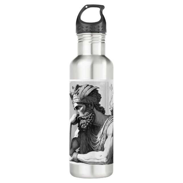 Bad Sign 710 Ml Water Bottle (Front)