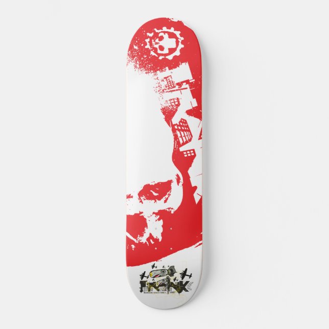 Bad Skul Skateboard (Front)