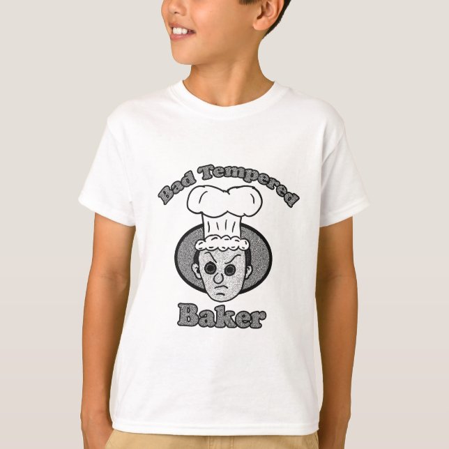 Bad Tempered Baker T-Shirt (Front)