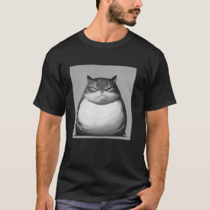 bad-tempered cat, funny cat 6 T-Shirt