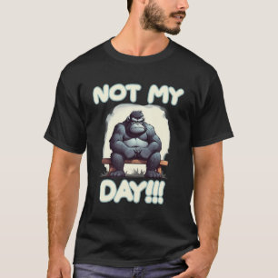 Bad Tempered Gorilla For A Gorilla Fans T-Shirt
