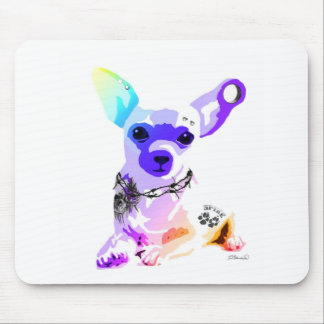 Bad to the Bone Chihuahua Mouse Mat