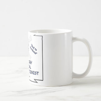 Bad to the Bone Radiology Medical Transcriptionist Coffee Mug