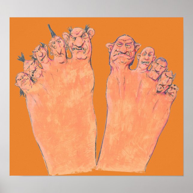 Bad Toes Poster (Front)