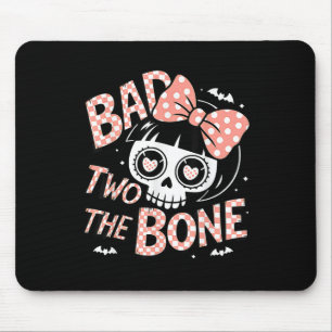 Bad Two The Bone 2 Years Old Birthday 2nd Toddler  Mouse Mat